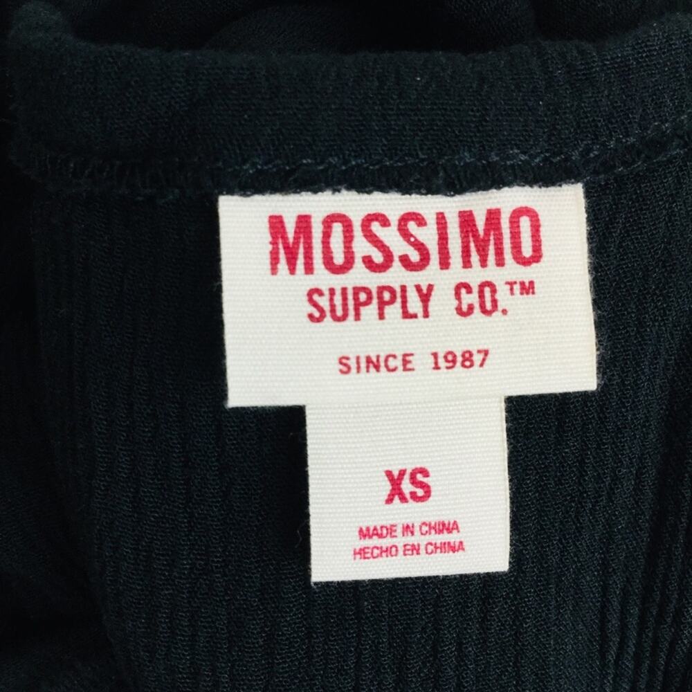 Mossimo Black Faux Wrap Ruffled Dress - Picture 8 of 9